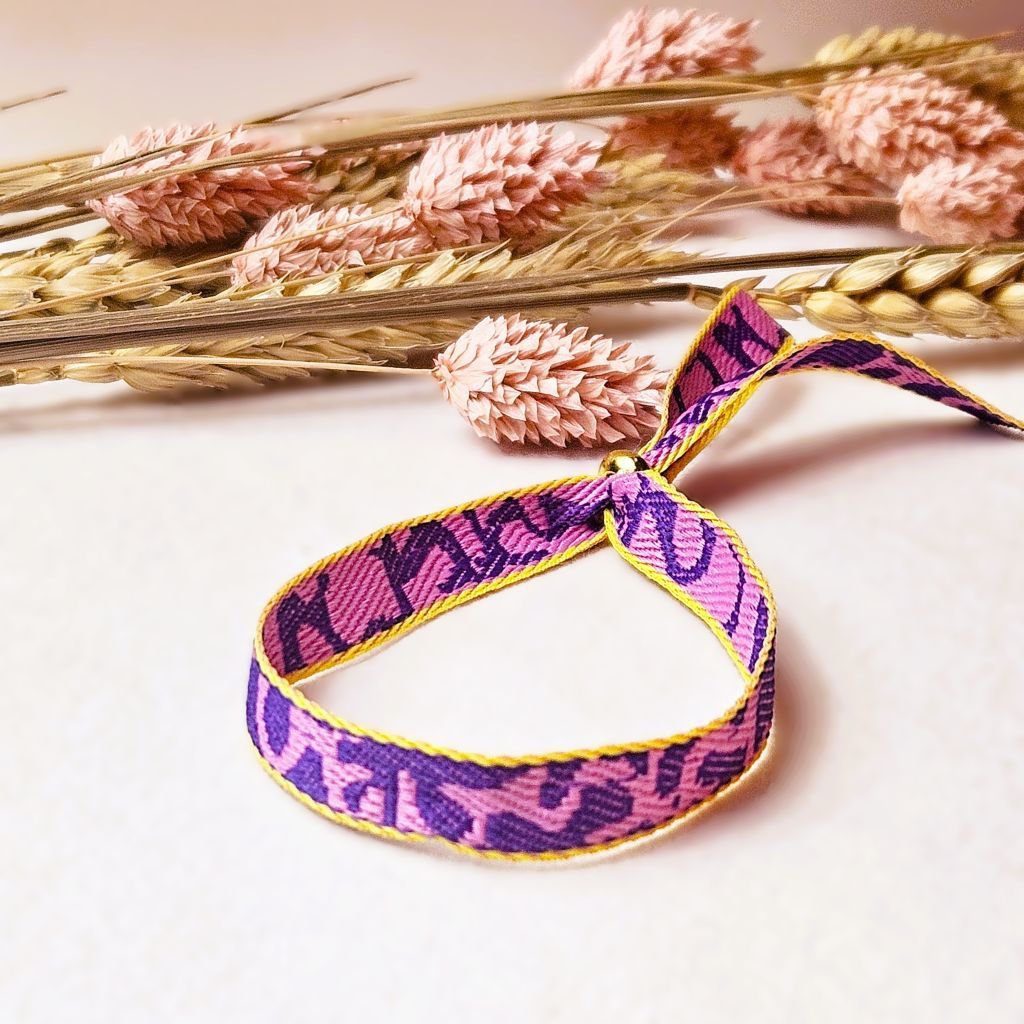 Ribbon bracelet fancy