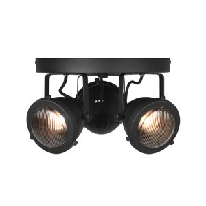 Hazer Spot Moto - Black - Metal - 3 Lights 30 x 16 x 30 cm