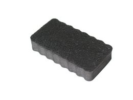 Gomma per lavagna bianca Kangaro magnetica dimensioni 105x55x22mm