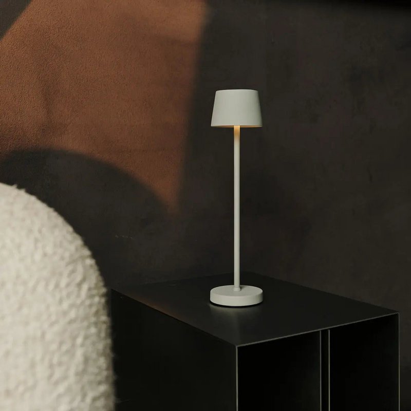 Vondel Mini Shadow Grå Trådløs Lampe