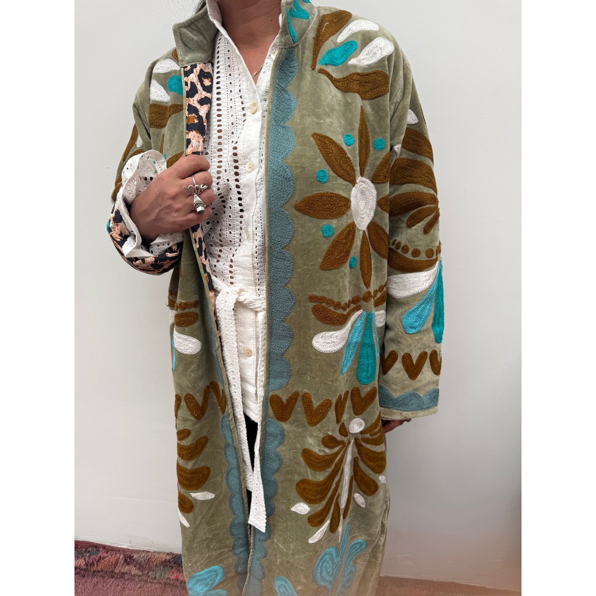 TOUT - Muse coat Green