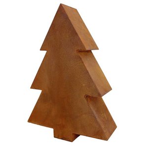 Christmas | Christmas tree in 3D | Rust metal