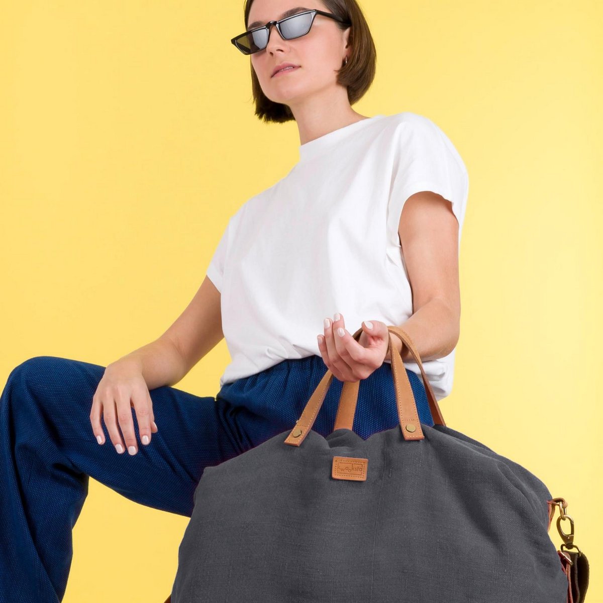 Bolsa de viaje "Big Noomad" - Gris grafito