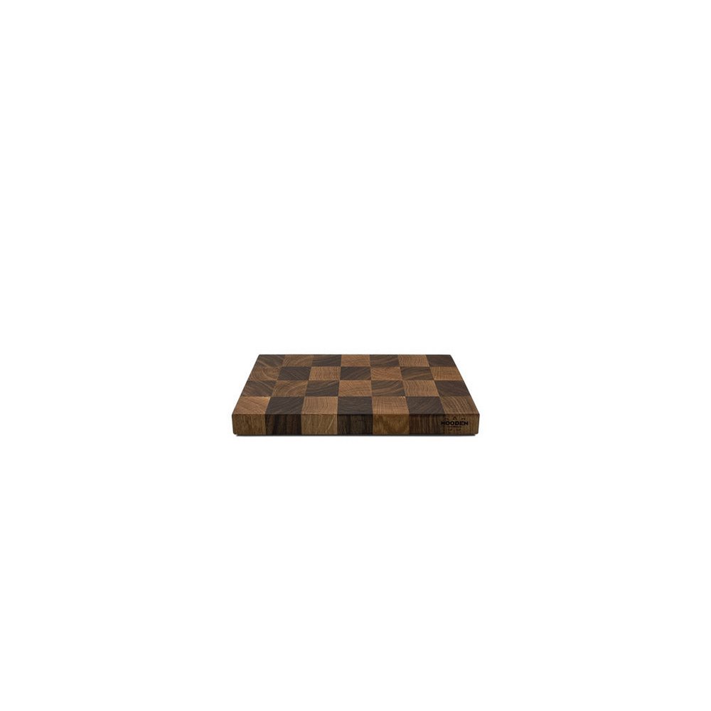 Planche à découper à motifs en bois à double grain de bout