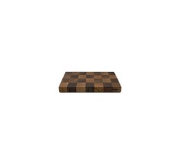 Planche à découper à motifs en bois à double grain de bout