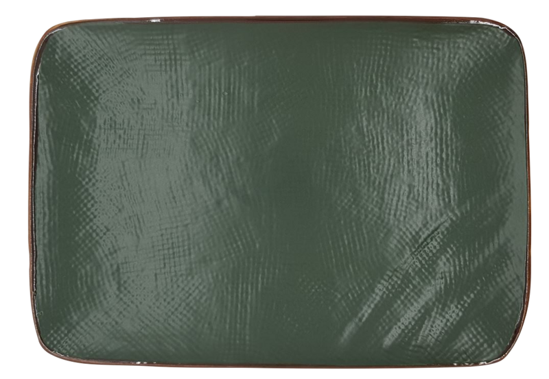 Rectangular Plate Green 28cm * 19.5cm