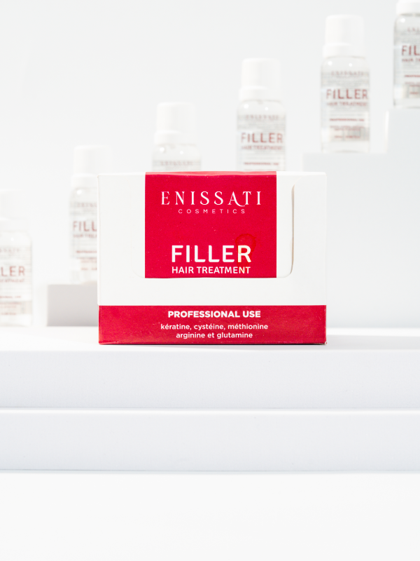 Intense repair ampoule hair care enriched with amino acids: Box of 6 ampoules