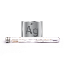 Cristal de brosse à dents en argent Nano-b