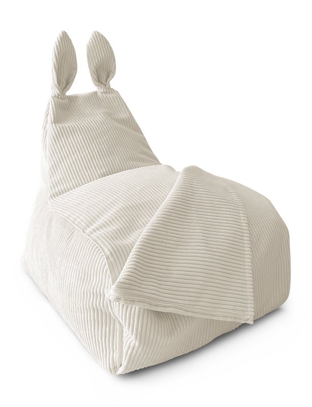 BUNNY L Beanbag, Corduroy, Lincoln 03 Cream