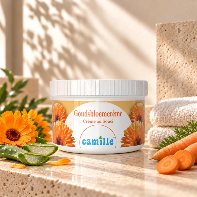 Camille Cosmetics | Goudsbloem crème - bodycrème - 300ml