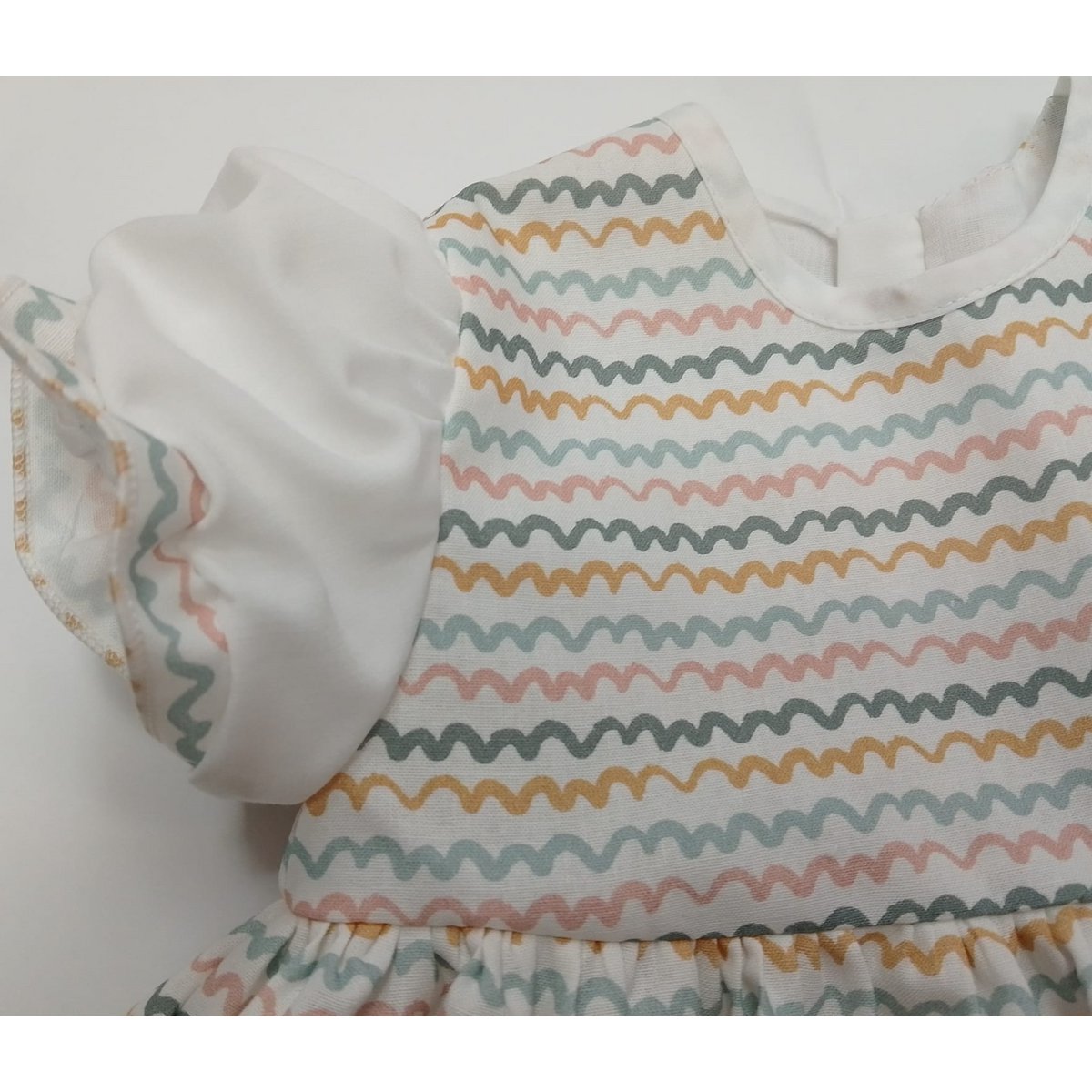 Robe bébé olive