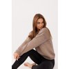 Sweter CHIARA - 100% wełny merino - taupe