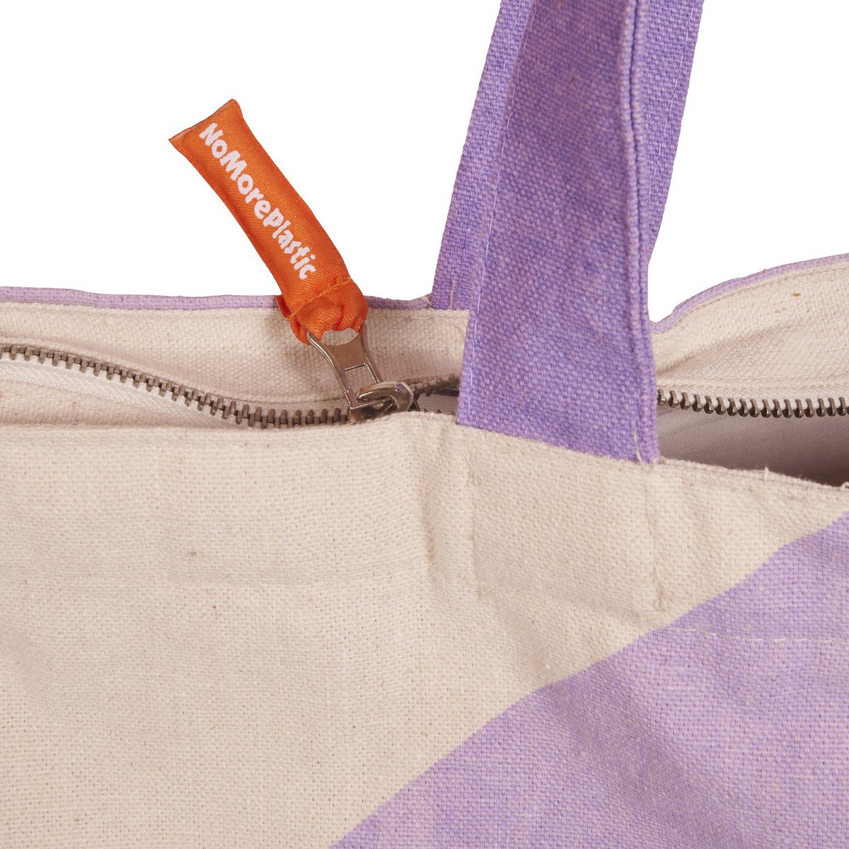 Sustainable shopper - NoMorePlastic - Lilac Lilac