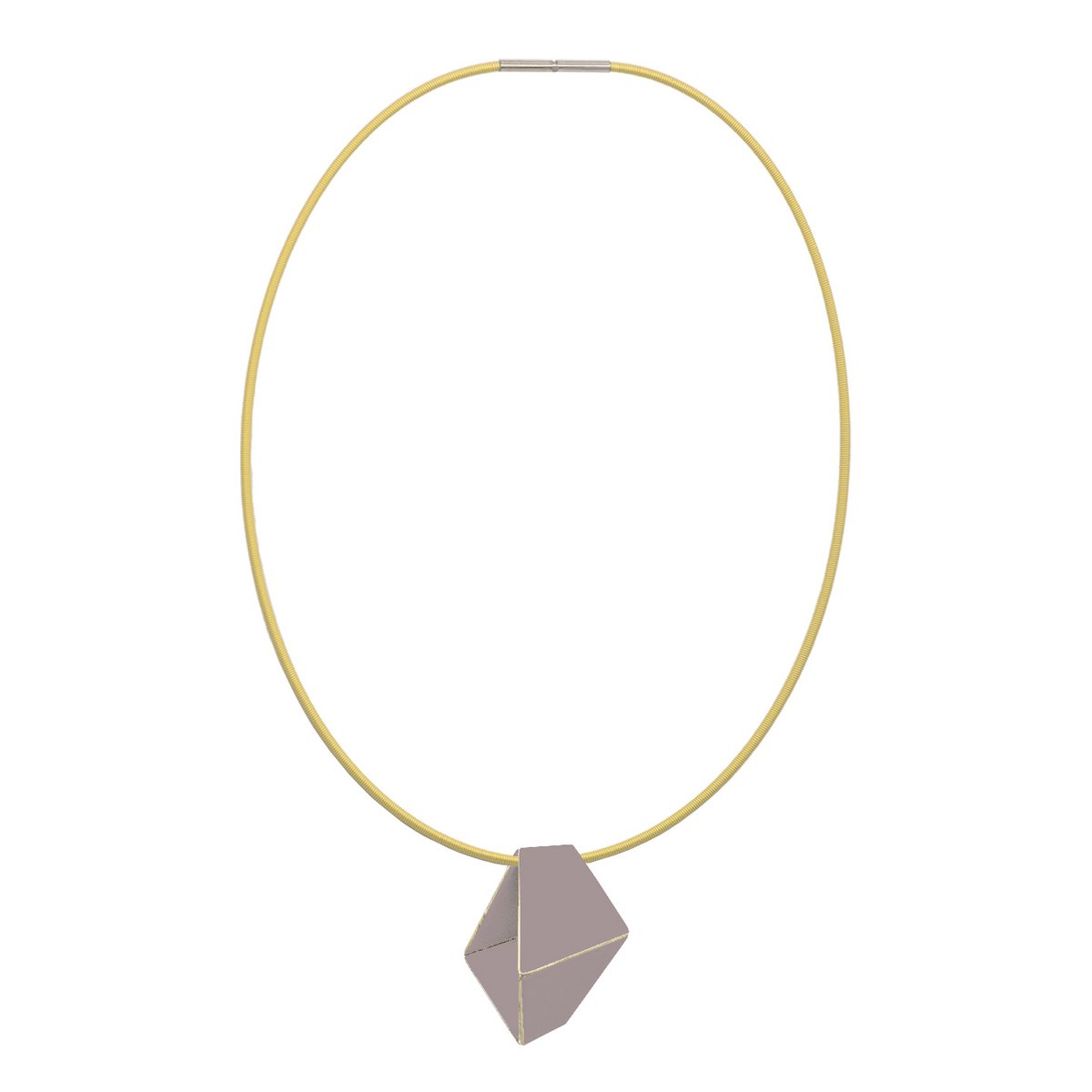 Collana piegata corta
