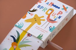 Wykres wzrostu dla dzieci - Scrollino I am Sproutin’ Up