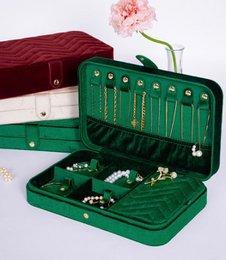 Luxe Velvet Large Jewelry Box