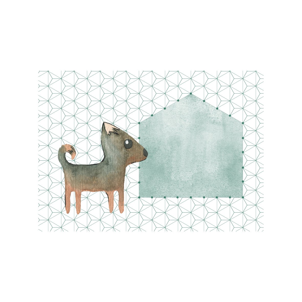 Bastelset Prick-Stick 'Friends' Prickeln + Sticken