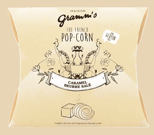 Scatole di Pop Corn al caramello al burro salato (30g)
