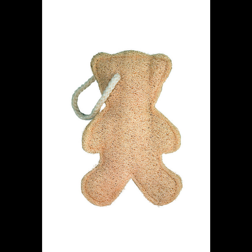 Loofah bath sponge fun shapes for kids : Heart / Duck