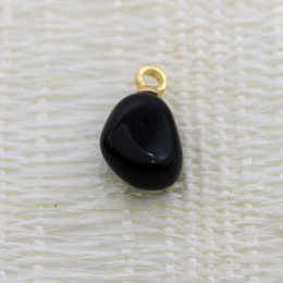 Colgante de piedra preciosa trapezoidal