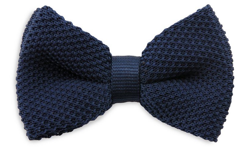 Papillon per bambini in maglia Sir Redman blu scuro