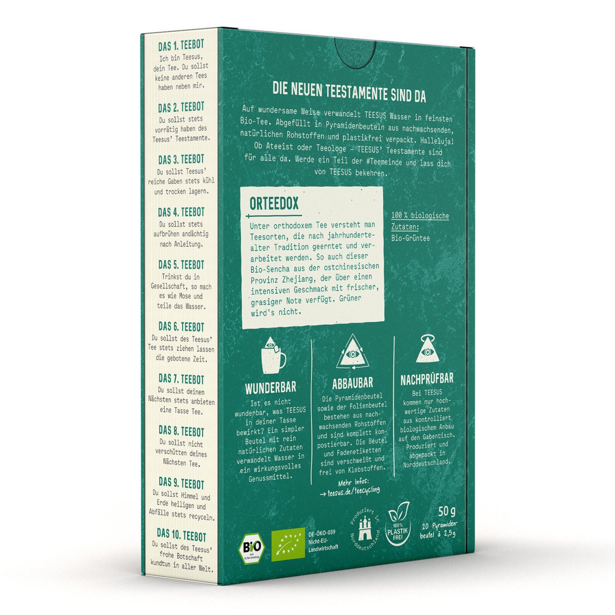 ORTEEDOX – Bio-Grüntee China Sencha