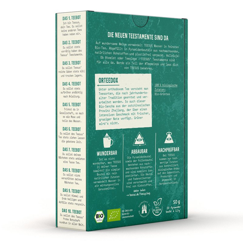 ORTEEDOX – Bio-Grüntee China Sencha
