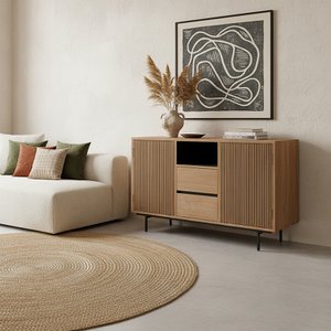Rhythm teak sideboard - 140x45x85 cm