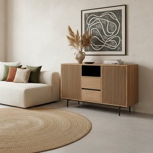 Rhythm teak sideboard - 140x45x85 cm