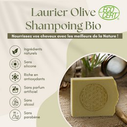 Organic Flower of Life Shampoo Vitality and Hydration Glowing and Healthy Hair Eco-friendly Organic Care