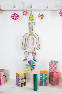 Nursery Cirucus Polar Bear Kinetic Mobile