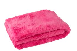 J-Line blanket Cutie - polyester - pink