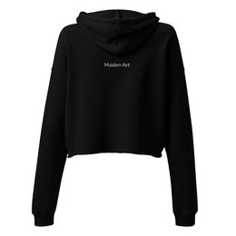 Crop Hoodie – Self Love Addicted mit STICKEREI