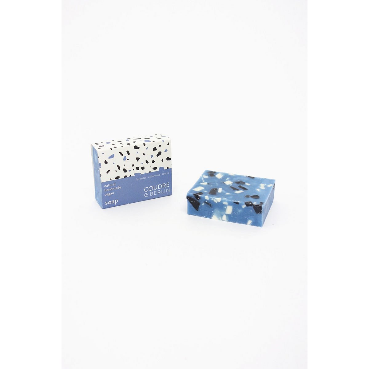 Handmade soap bar bluestone