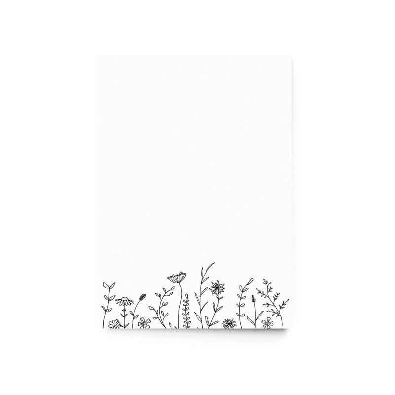 Postkarte "Blumenwiese"