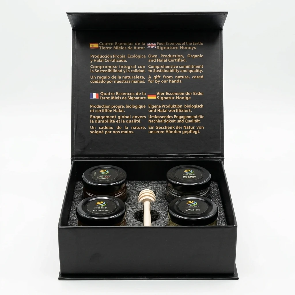 Pack Degustación Cuatro Esencias — Mieles de autor 4 x 30 g