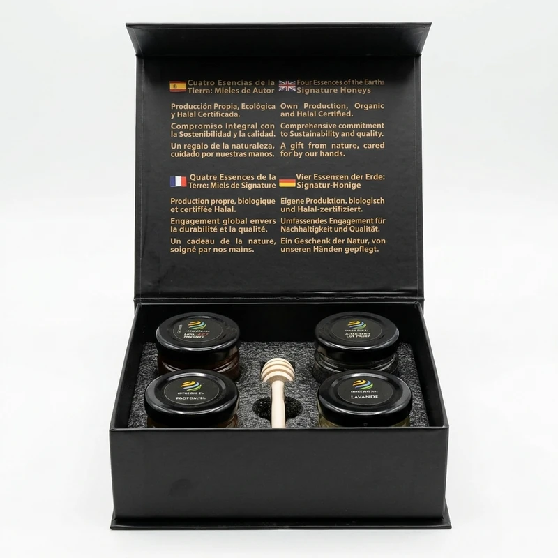 Pack Degustación Cuatro Esencias — Mieles de autor 4 x 30 g