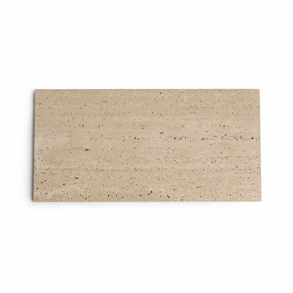 Travertine dienblad rechthoek L 20x40cm