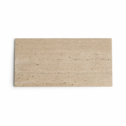 Travertine dienblad rechthoek L 20x40cm