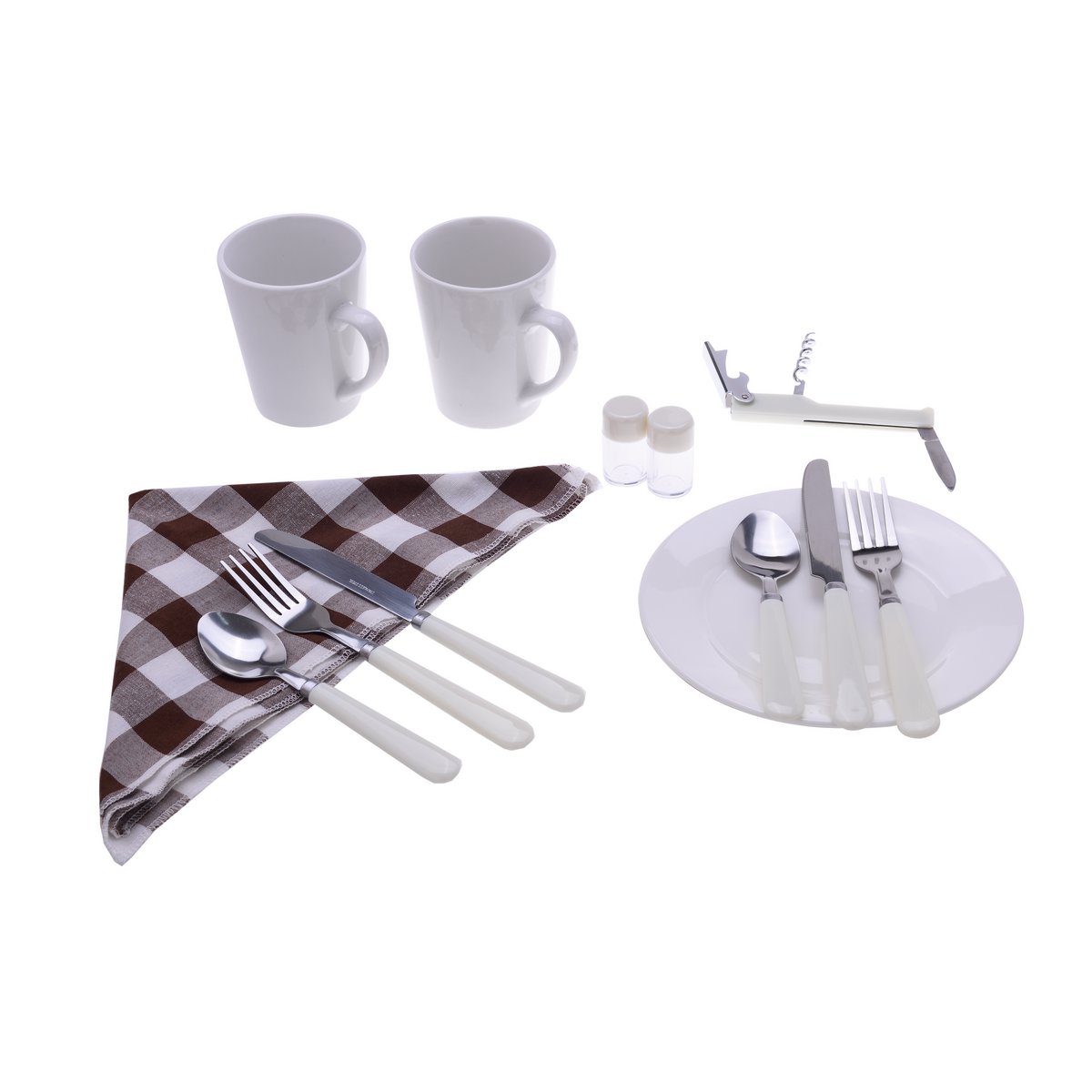 CESTA PICNIC PANIER LAGUIOLE 11 UNIDADES