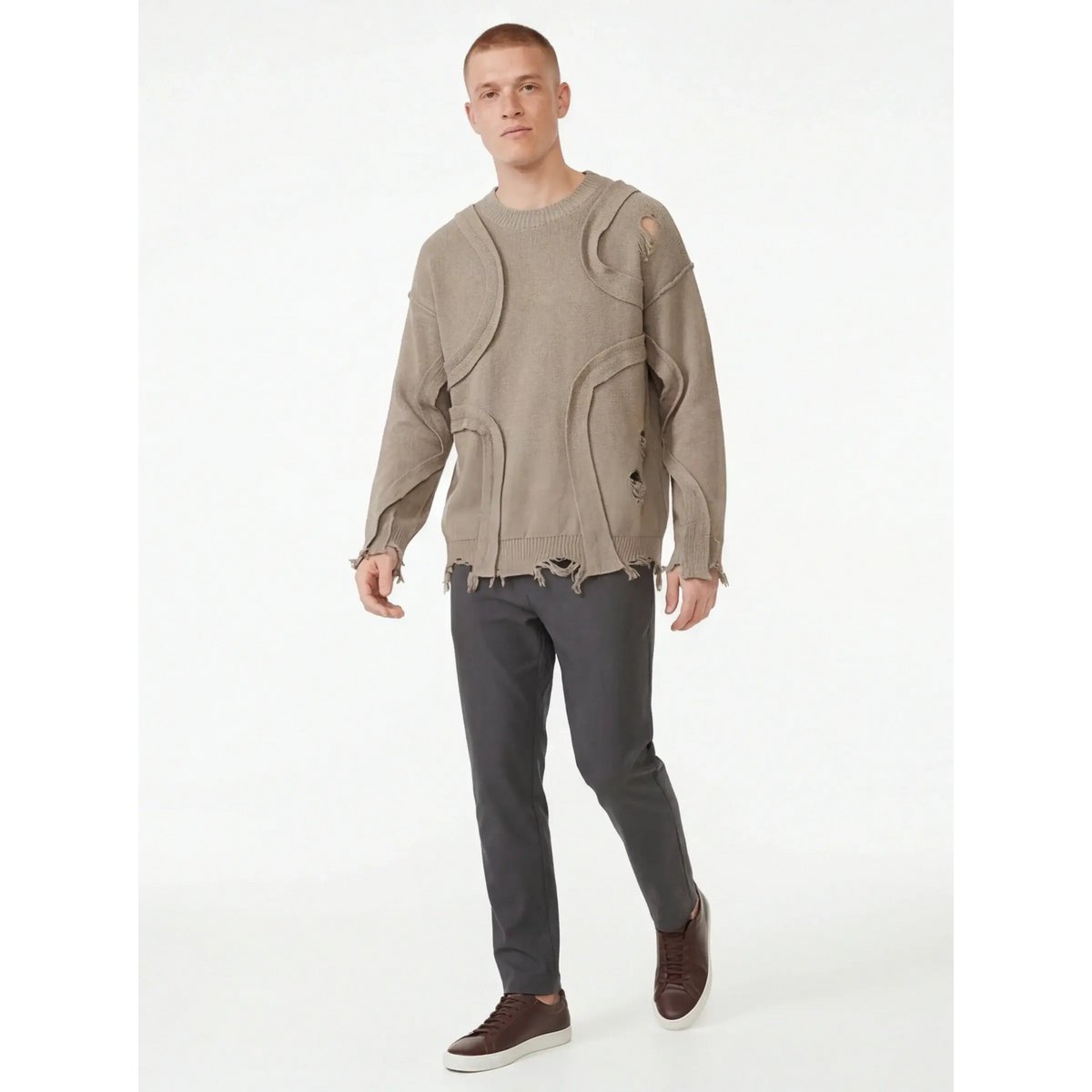 Sweat-shirt sur mesure – en tissu respirant avec attitude streetwear