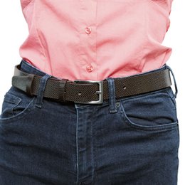 Ceinture pour femme en cuir ou ceinture pour homme en cuir avec impression en cuir véritable 3 cm de large