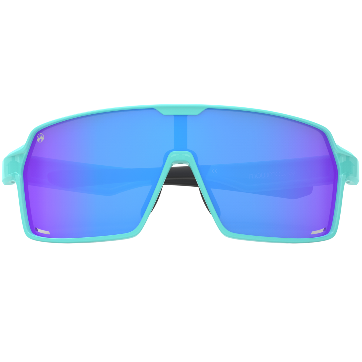 Titan - Cornice opaca trans orchidea | lente revo azzurra