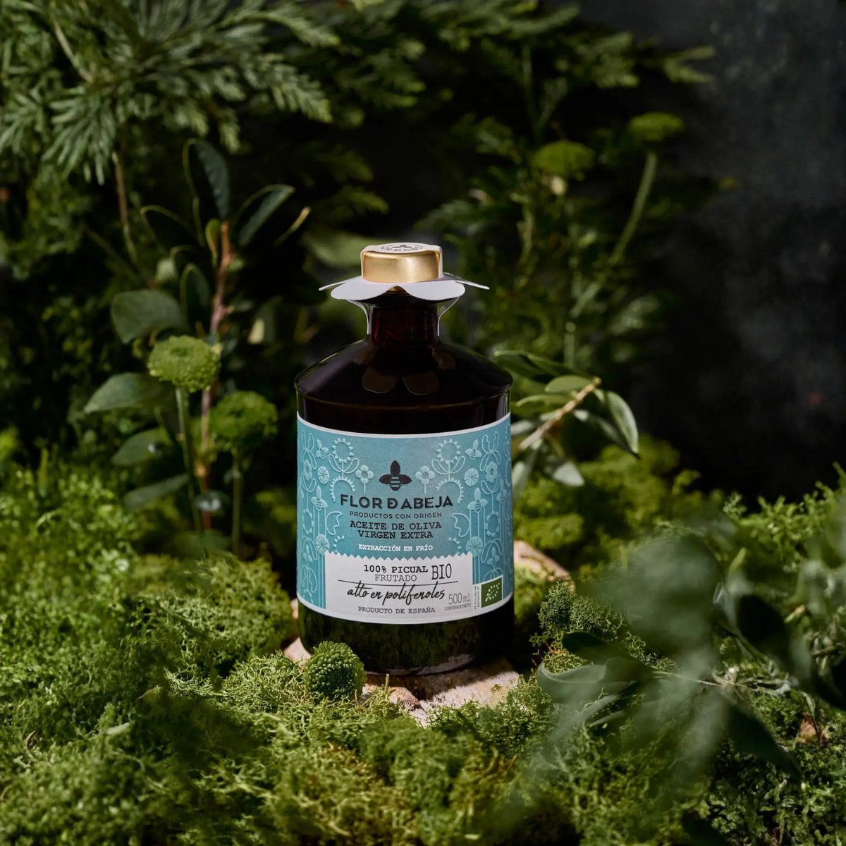 NOBLEZA DEL SUR – FLOR D ABEJA - Picual(Bio). - Olivenolie med et højt indhold af polyfenol