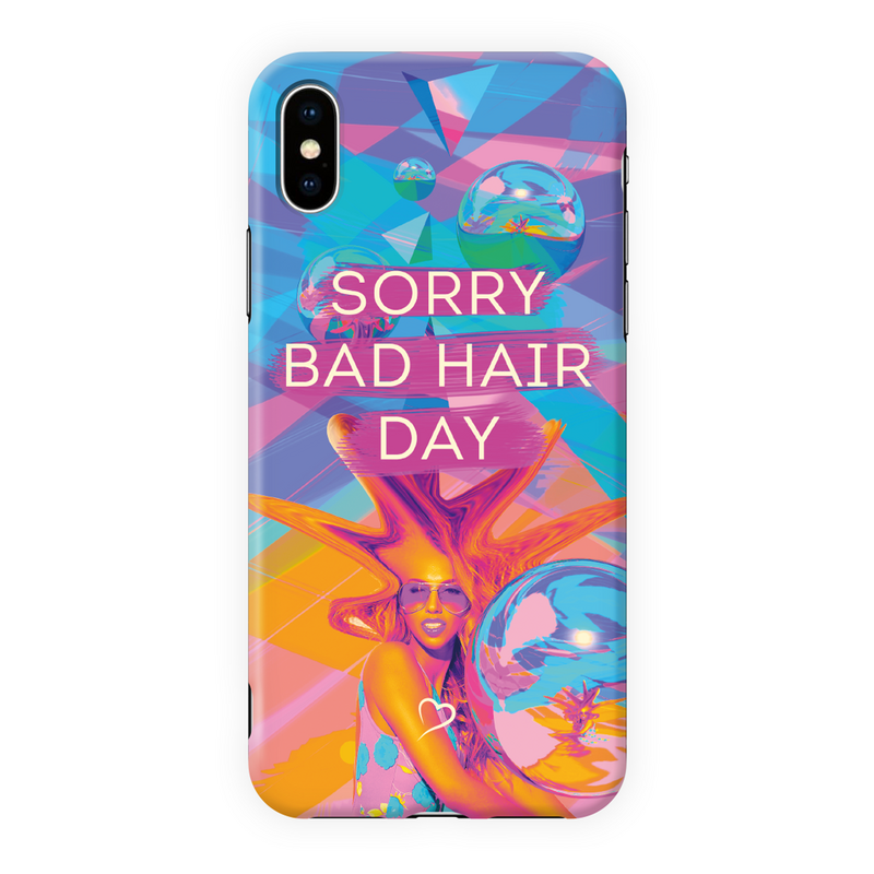 Beklager bad hair day Miljøvenligt iPhone cover