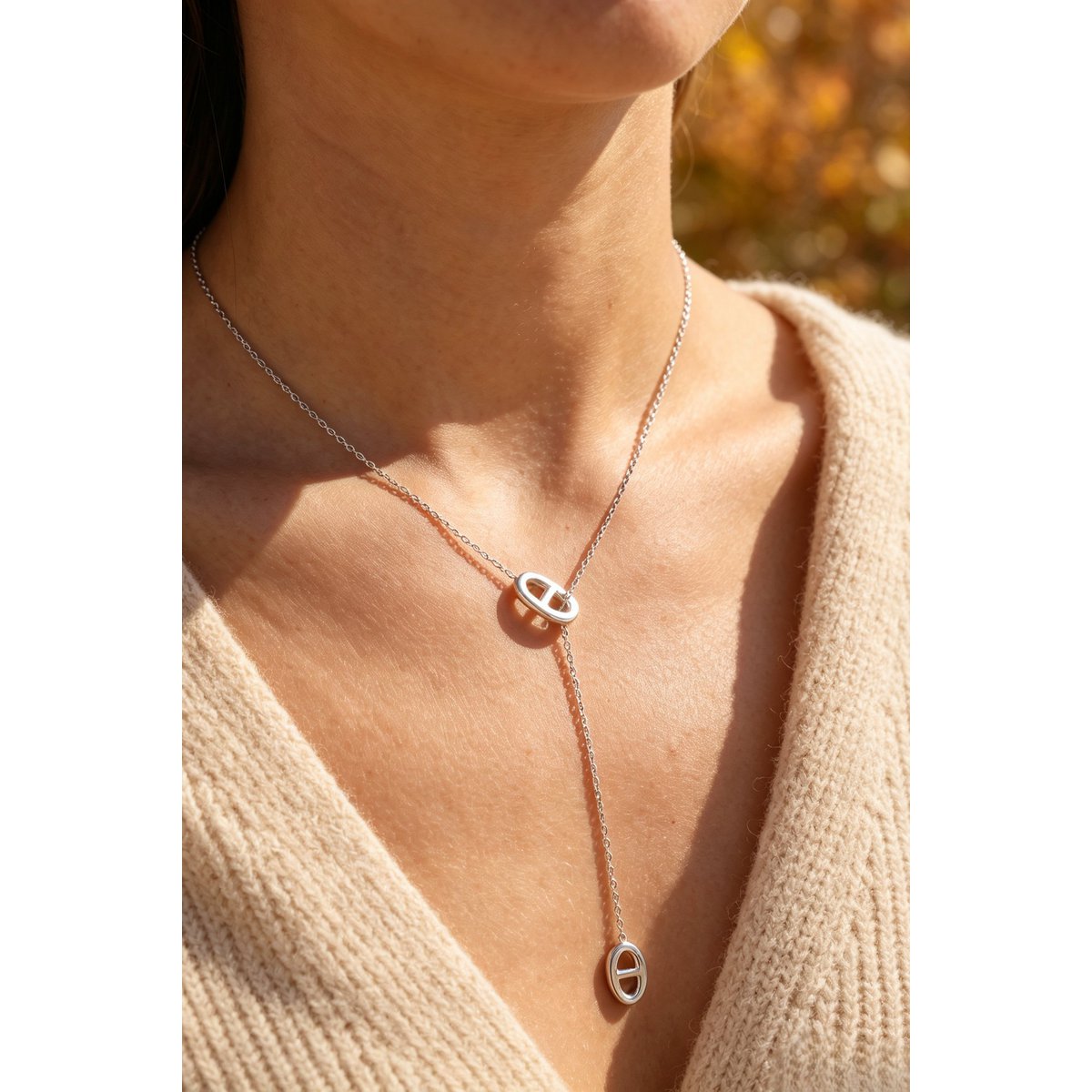 Roestvrij stalen ketting van marine mesh