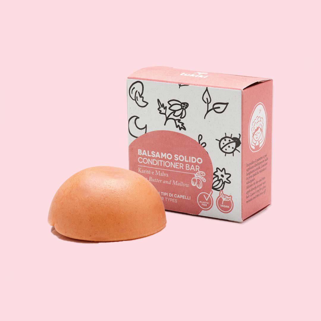 Solid balm shea and mallow