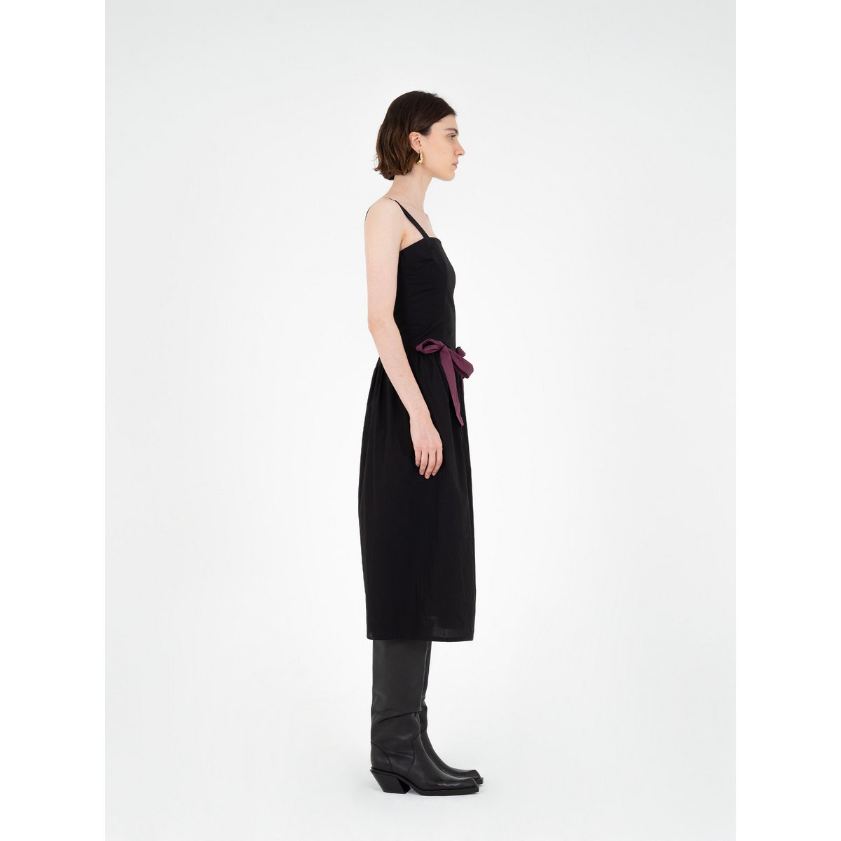 Kind Black Midi Dress