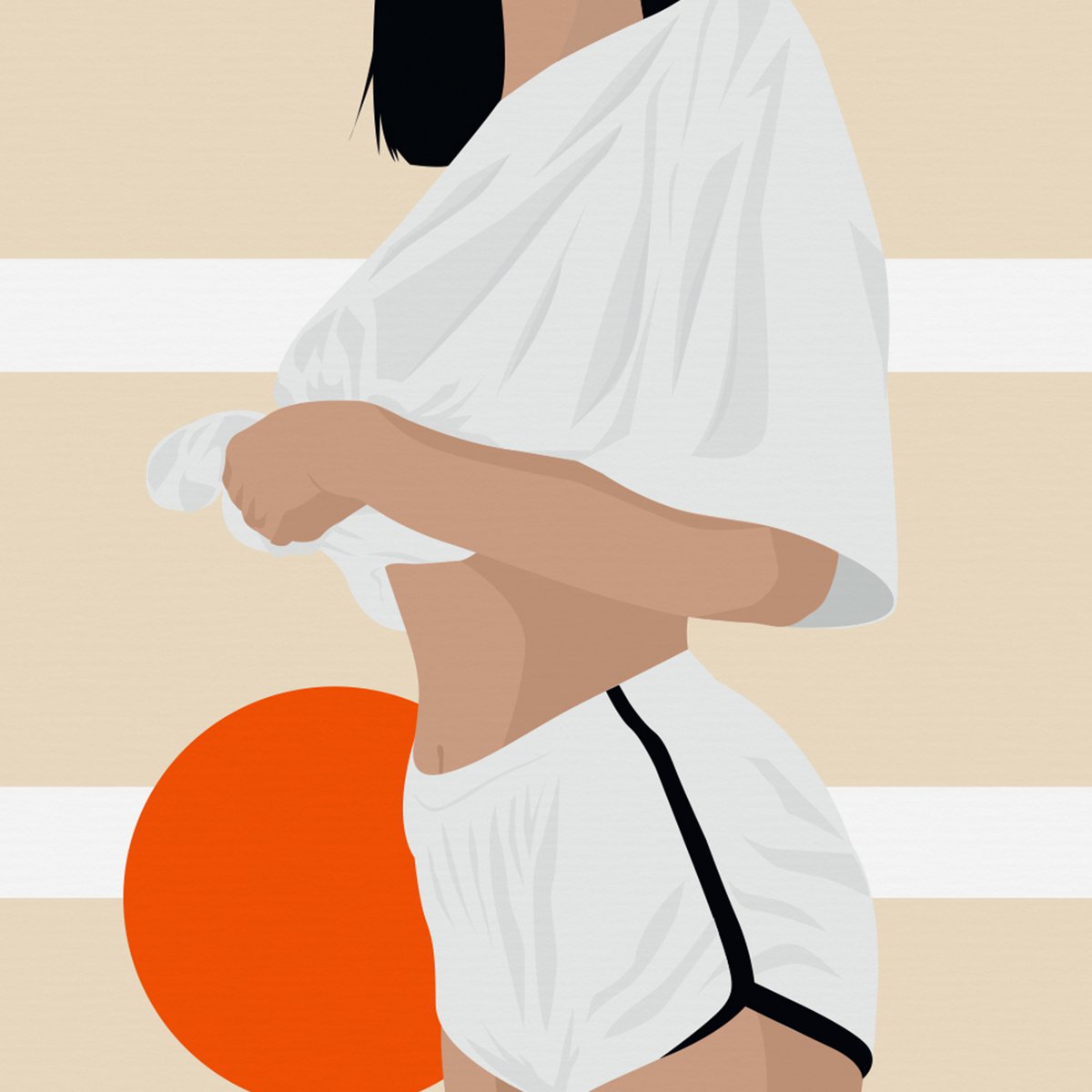 Poster "Alice Noon" - A4 & 30x40cm - Art print