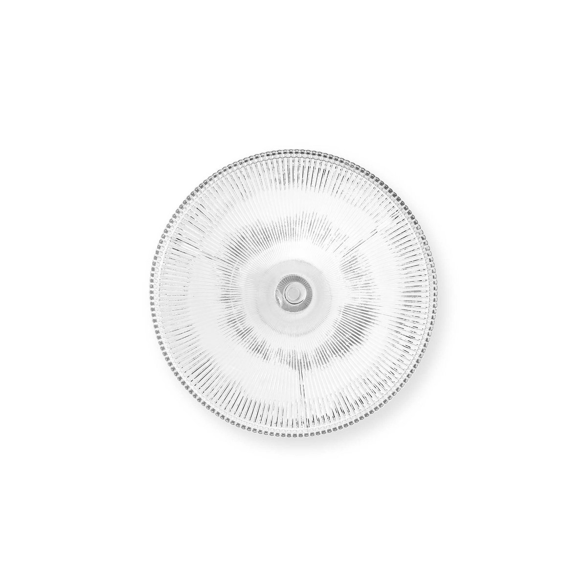 Cake Stand o/f Glass Clear Medium 24.7x12cm